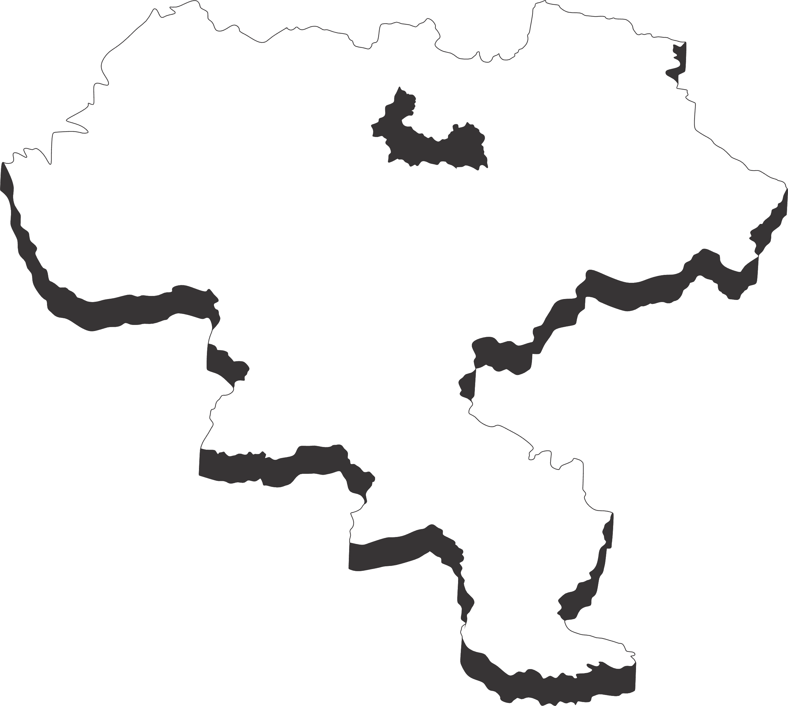 Map of Cauca, Morales, Colombia showing location of Finca Santana