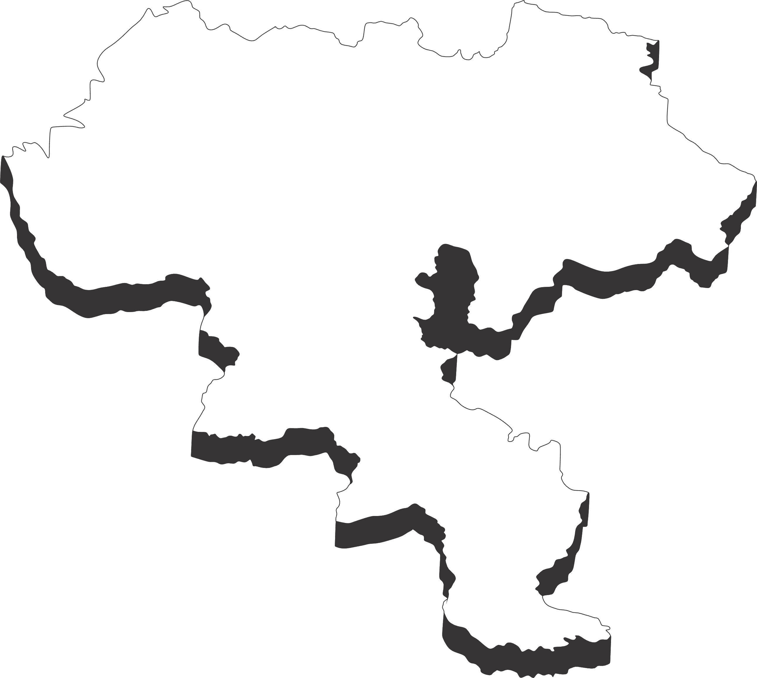 Map of Cauca, Sotará, Colombia showing location of Finca Villa Elena